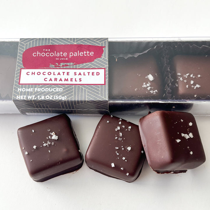 Chocolate Covered Caramels - The Chocolate Palette