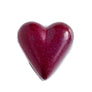 Pink and red chocolate heart shaped bonbon Tart cherry dark chocolate bonbon The Chocolate Palette Utah