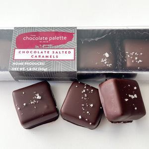 Chocolate Covered Caramels - The Chocolate Palette