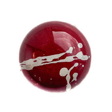 shiny red cherry marzipan chocolate bonbon