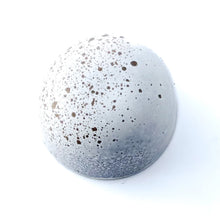 White and gold speckled chocolate bonbon Eggnog and white chocolate ganache The Chocolate Palette Salt Lake City Utah